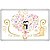 Ein Hochzeitspärchen ist umgeben von verschiedenen Hochzeitssymbolen. Auf der rechten Seite ist der philoro 0,5 g Goldbarren angebracht.
