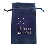 Samtsäckchen philoro marine 90x160mm