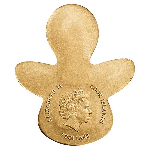 Back view of the Golden Soother 0.5 g