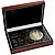 Original coin case of the Silver Swiss Wildlife – Bear 3 oz PP – Ultra High Relief 2025