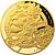 Vorderseite der Gold Tschechischer Löwe 1/4 oz - PP - 2025 (inkl. Etui und COA)