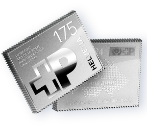 TIMBRE D’ARGENT – 175 ans de la Poste